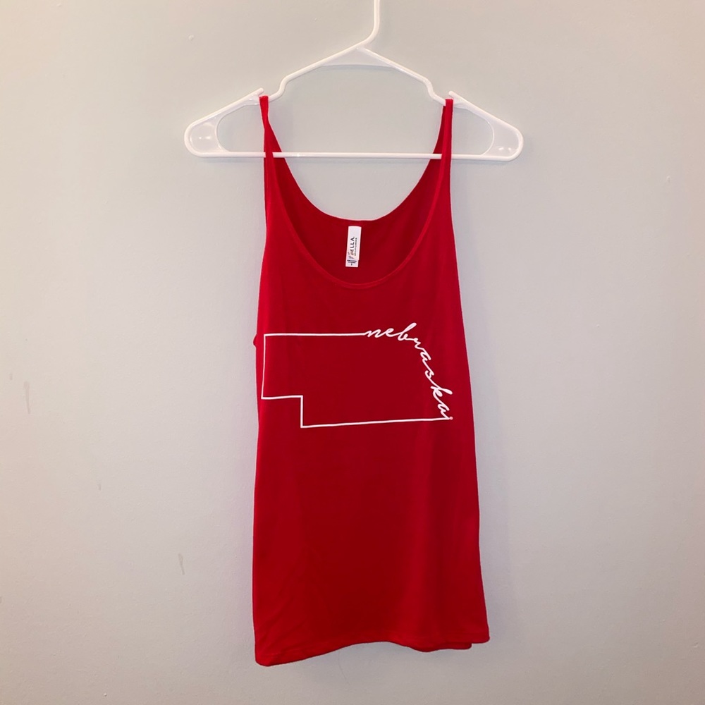 Nebraska tank top
